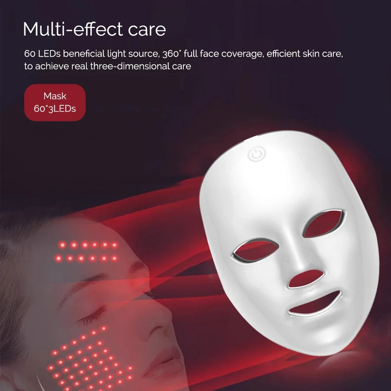 Wireless LED Light Therapy Face Mask
